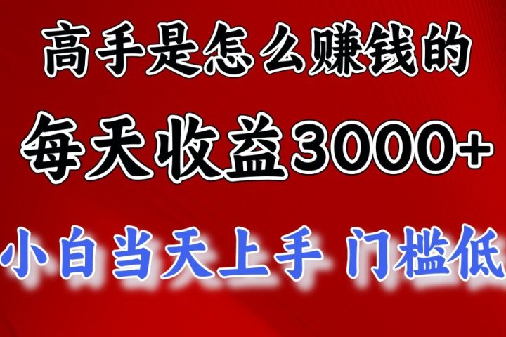 快速掘金项目，上手熟练后日收益1500-3000极客联盟-网创项目资源站-副业项目-创业项目-搞钱项目极客联盟