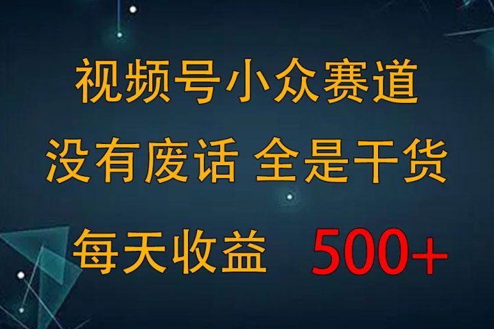 2024视频号新手攻略，今日话题赛道带你日赚300+极客联盟-网创项目资源站-副业项目-创业项目-搞钱项目极客联盟