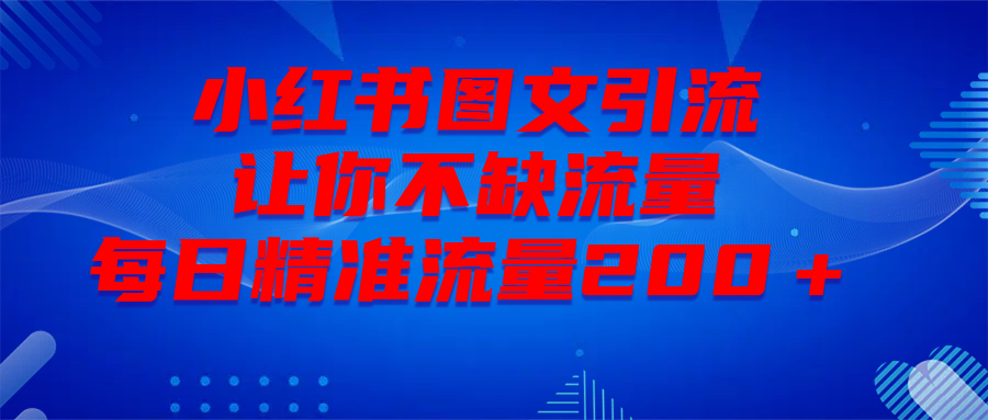 最新！小红书图文引流，全面解析日引300私域流量，是怎样做到的！极客联盟-网创项目资源站-副业项目-创业项目-搞钱项目极客联盟