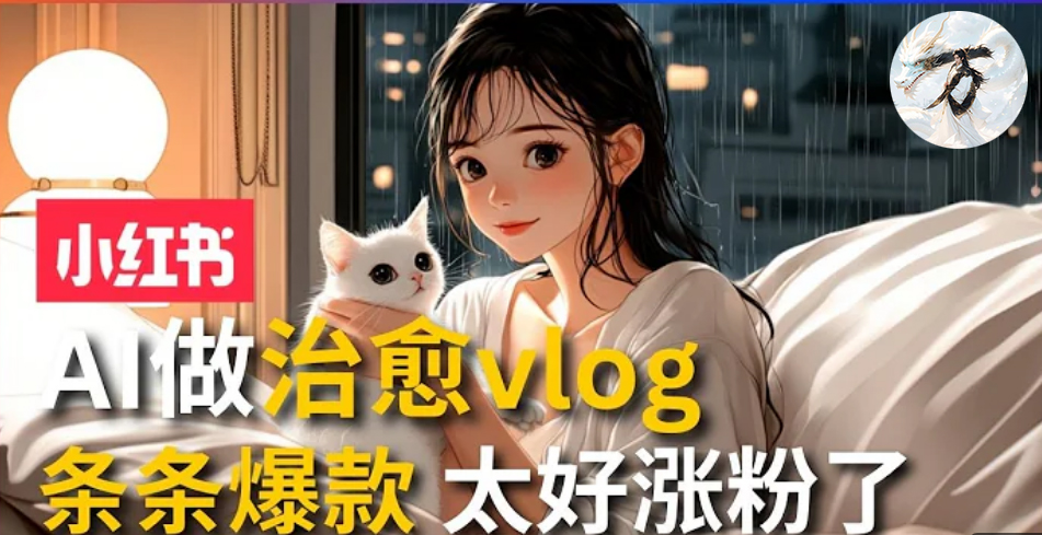 图片[1]极客联盟-网创项目资源站-副业项目-创业项目-搞钱项目AI治愈系vlog动画视频，小红书7天 涨粉破千，商单报价1500+，0成本制作，日入2000+，有手就会 极客联盟-网创项目资源站-副业项目-创业项目-搞钱项目极客联盟