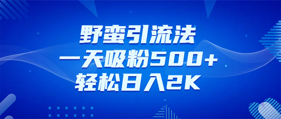 日引千粉不是梦！这套独家裂变秘籍，让你轻松卖项目当行业导师极客联盟-网创项目资源站-副业项目-创业项目-搞钱项目极客联盟