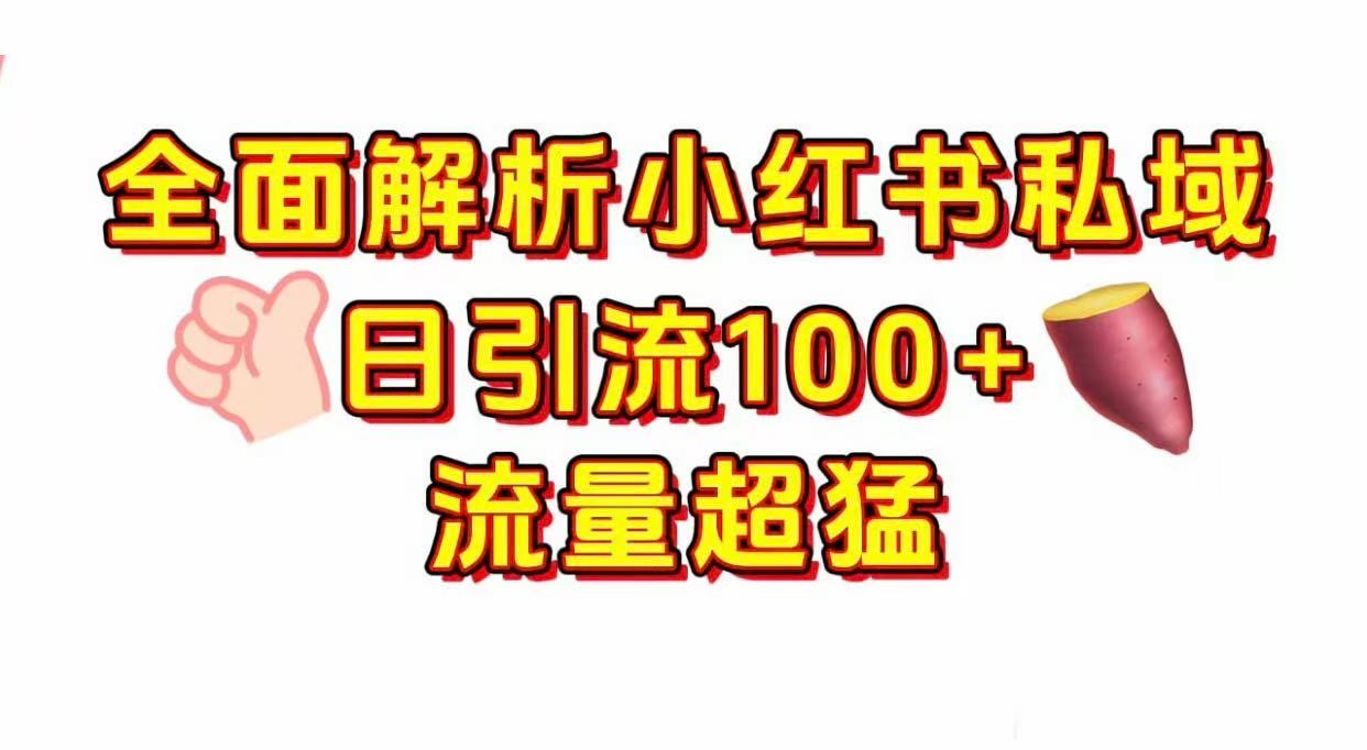 小红书私域引流 每天加100+极客联盟-网创项目资源站-副业项目-创业项目-搞钱项目极客联盟